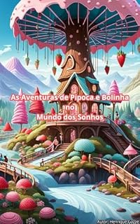 Livro As Aventuras de Pipoca e Bolinha no Mundo dos Sonhos