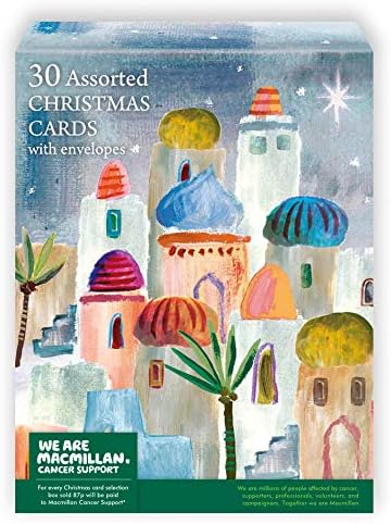 Charity Christmas Cards - Bumper Box - 30 Cards - 87p in Support of MacMillan Cancer Support