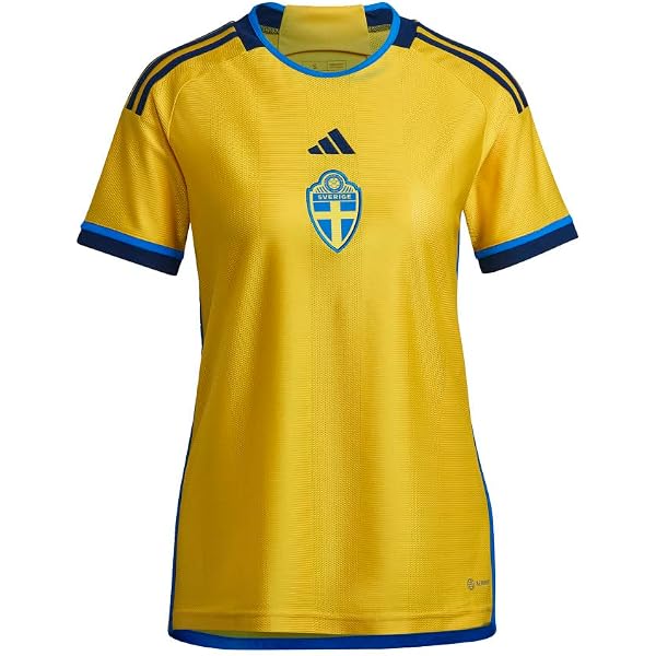 Amazon.com: adidas Mens Sweden 2022 Away Jersey Soccer, White/Glow