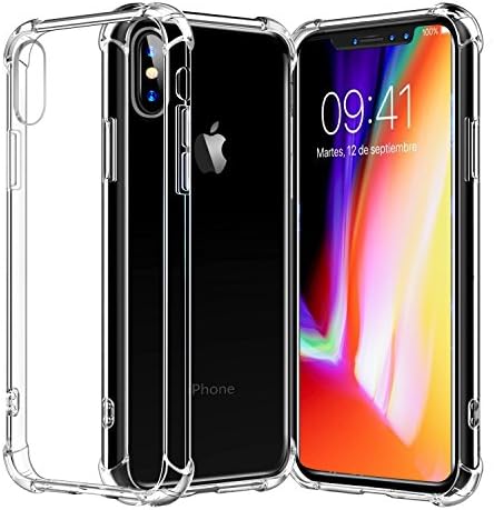 iPhone X Case, WINWONBRA [Air Cushion] [Shock-Absorption] TPU Bumper Ultra Slim Protective Scratch-resistant Shockproof Case for Apple iPhone X [clear]