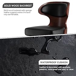 Nalupatio Bar Stools Set of 4 Seat Adjustable