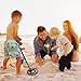 Viewee Metal Detector for Kids, Classic Style Junior Metal Detector for Beginner, Height Adjustable & Durable in Outdoor Adventure