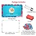 JONYJ Foam Magnetic Letters, Magnetic Alphabet Letters Board with Storage Box, 208 Pcs ABC Uppercase Lowercase Alphabet Magnets for Kids Spelling and Learning - Classroom & Home Education