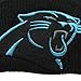 47 Men's Black Carolina Panthers Secondary Basic Cuffed Knit Hat