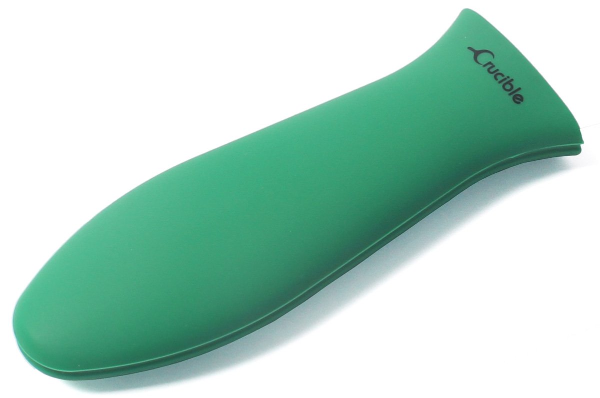 Crucible Cookware Silicone Hot Handle Holder, Green — image 1