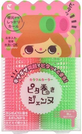 Amazon ピタ巻きジェンヌ45mm ラッキーウィンク 手巻きカーラー 通販