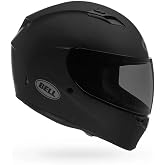 BELL Qualifier Full-Face Motorcycle Helmet - Matte Black, X-Large | Full face street motorcycle helmet with NutraFog II anti-fog shield, Velocity Flow ventilation, Bluetooth speaker pockets