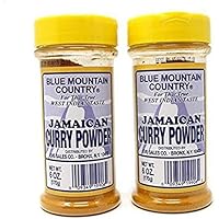 Blue Mountain Country Jamaican Curry Powder 6 Oz (Pack of 2)