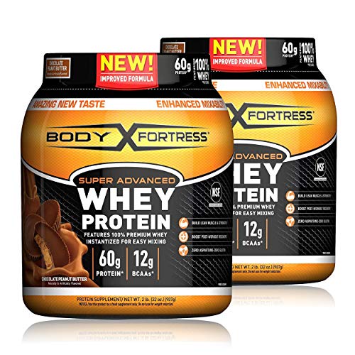 Body Fortress Super Advanced Whey Protein Powder, Gluten Free