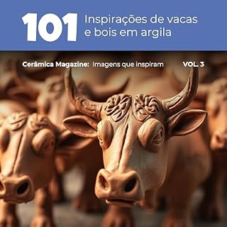 Livro 101 Inspirações de vacas e bois em argila (Cerâmica Magazine)