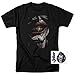 The Joker Smiles DC Comics T Shirt & Exclusive Stickers (X-Large)