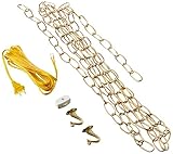 Westinghouse Lighting 7048000 12-Foot Swag Kit, Polished Brass Finish