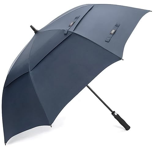 G4Free 68 Inch Automatic Open Golf Umbrella Double Canopy Extra