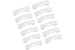 Wmzjnljy 12pcs Vertical Blind Repair Vane Savers Window Blind Replacement Slat Fixers Vertical Blind Repair Tabs for Fixing B