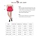 Baleaf Women's Athletic Pleated Tennis Golf Skirt with Pockets White Size M