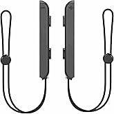 Infanlingera Metal Slide Joycons Wrist Strap for Nintendo Switch, 2 Pcs Adjustable Lanyards - Replacement Accessories for Swi