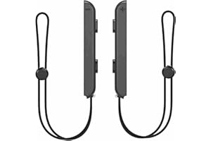 Infanlingera Metal Slide Joycons Wrist Strap for Nintendo Switch, 2 Pcs Adjustable Lanyards - Replacement Accessories for Swi