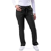 Adar Pro Scrubs for Women - Skinny Leg Yoga Scrub Pants