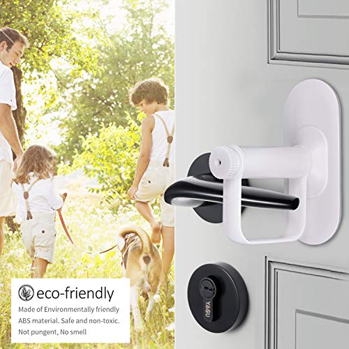 Door Lever Lock Child Proof Door Handle Lock Prevents Baby Toddlers