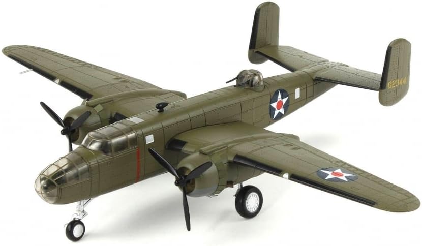 B-25 B-model United States Army Air Forces Mitchell Bomber. This Boeing B25B was flown by Lt. Col. James Doolittle on the Doolittle Raid over Tokyo of April 18, 1942. By Air Force One; AF1-0111