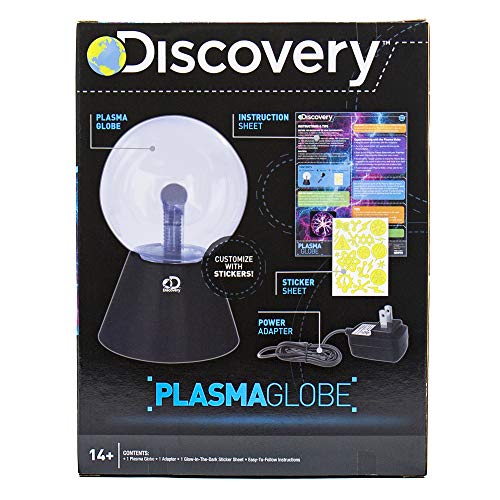 51BrYTbFfSL Discovery Plasma Globe by Horizon Group USA - Amazing Touch & Sound Activated , Stem Science, Interactive Electronic for all ages 14 and +… - Image 8