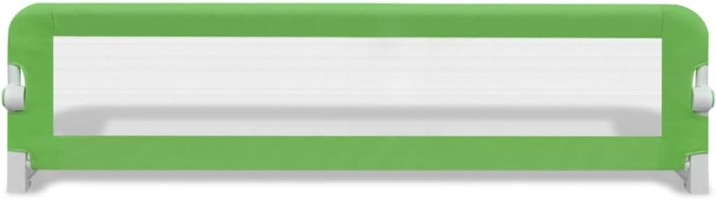 Nishore Toddler Safety Bed Rail, Safety Protection Guard for Children Aged between 18 Month and 5 Years (Green - 150 x 42 cm)