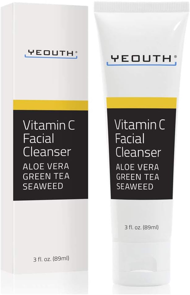 YEOUTH Vitamin C Cleanser for Face Wash 89ml, No Color, 89 ml (Pack of 1)