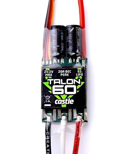 Amazon.com: Castle Creations Talon 90 Amp Electronic Speed