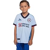 Pirma Youth Size Cruz Azul Away Soccer Jersey 2023/2024 Season Light Blue