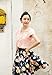 Aro Lora Women's Short Sleeve Round Neck Lotus Leaf Ruffle Shirt Blouse XX-Large Pink