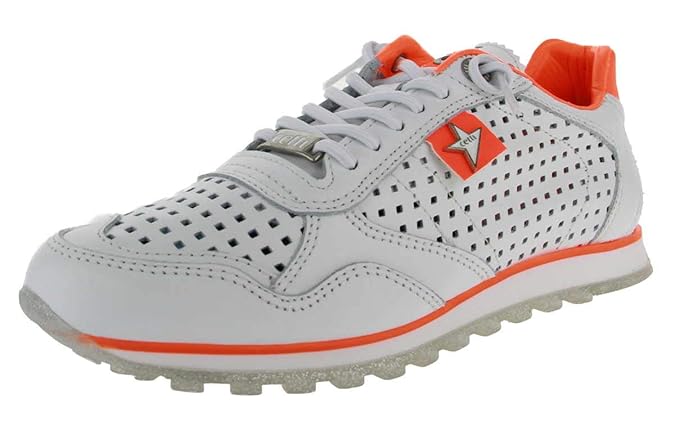 Cetti C-848 SRA - Damen Schuhe Sneakers - Sweet-Blanco-Naranja