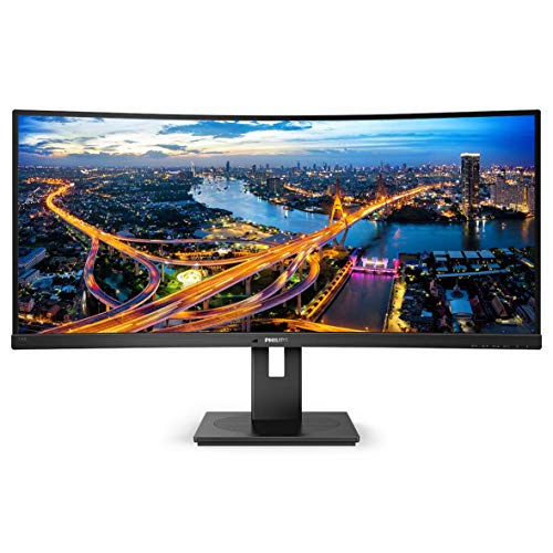Philips 346B1C UltraWide 34" Curved Monitor, UltraWide QHD 2K, USBC
