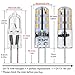 10-Pack G4 LED Bulb 12V DC, 10W T3 JC Halogen Light Bulbs Replacement, 1.5W / 110 Lumens, Warm White 3000K, G4 Bi-Pin Base Lamp