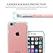 iPhone 7 Slim Case, Swees Thin Fit & Lightweight Soft Flexible TPU Silicone Protective Case Cover, Transparent Crystal Clear Ultra Slim Thin Case for Apple iPhone 7 4.7 inches (2016 Release)