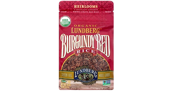 Lundberg Family farms Organic burgundy Red Rice (073416511200)