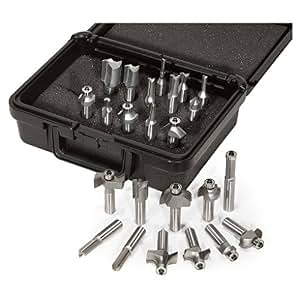 Eagle America 100-2425 General Purpose Router Bit Set 1/2-Inch Shank