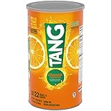 Tang Orange Powdered Drink Mix  (Makes 22 Quarts), 72-Ounce Canister (Pack of 2)