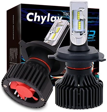 Chylay H4 Led Headlight bulbs 9003/HB2 Hi/Lo beam ZES Chips 6500K 60W 8000LM Automobile Car Headlamp fog light lamp
