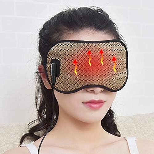 Germanium Anion Sleep Mask Far Infrared Eye Massager Physiotherapy Electric Heating Therapy Health Care Relaxation Tourmaline