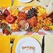Winlyn 110 Pcs Artificial Autumn Gourds, Mini Pumpkins, Pine Cones, Leaves, Acorns and Berries Fall Decorating Kit Thanksgiving Halloween Party Decor