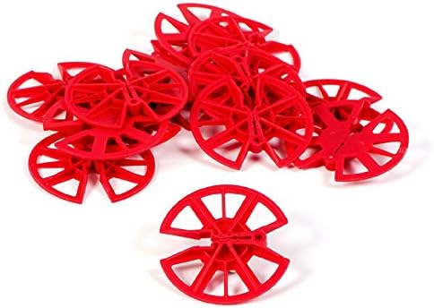 Timloc 250 X Insulation Retaining Discs Cavity Wall Tie Clips / Celotex Kingspan 80Mm Red