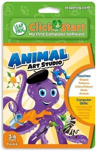 LeapFrog ClickStart Game: Animal Art Studio: Amazon.co.uk: Toys & Games