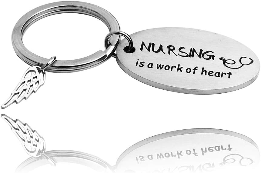REEBOOOR Nurse Bracelet,Heart Beat Bracelet, Stethoscope Necklace Jewelry,Nursery Graduation Gift, Hospital Nurse Doctor Gifts