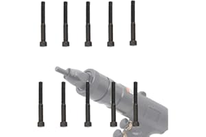 KIARUO 1/4 Replacement Mandrel,Rivet Nut Gun Tip Mandrel 10pcs for Pneumatic Rivet Nut Gun