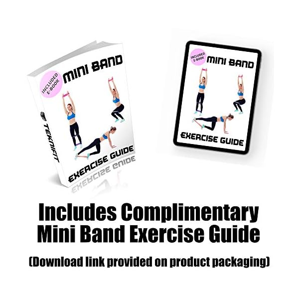 Teknifit-Exercise-Band-Set-Pink-4-Resistance-Band-Levels-for-Complete-Home-Fitness-Full-Body-Workouts-Includes-Carry-Case-and-Download-Guide Teknifit Exercise Band Set Pink - 4 Resistance Band Levels for Complete Home Fitness, Full Body Workouts - Includes…