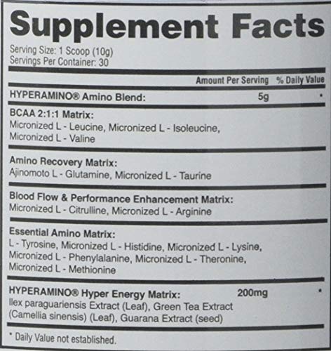 Gaspari-300-g-Blue-Raspberry-Hyper-Amino-Sports-Supplements