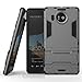Cocomii Iron Man Armor Microsoft Lumia 950 XL Case, Slim Thin Matte Vertical & Horizontal Kickstand Reinforced Drop Protection Fashion Bumper Cover Compatible with Microsoft Lumia 950 XL (Gray)
