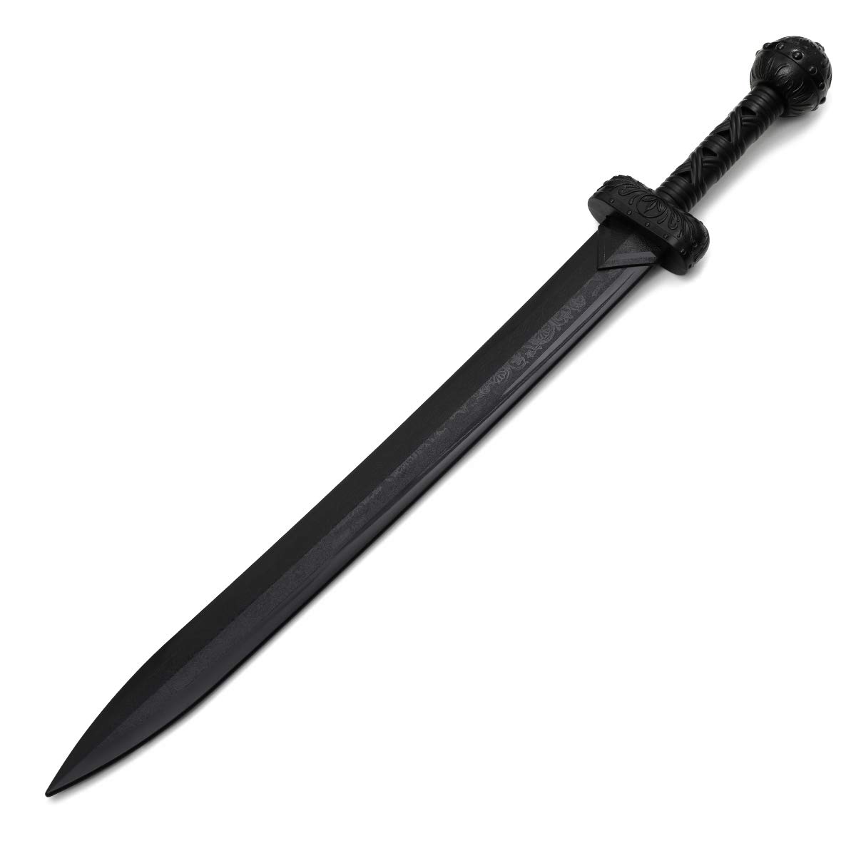 Martial Arts Black Polypropylene Plastic "Gladius" Training sword