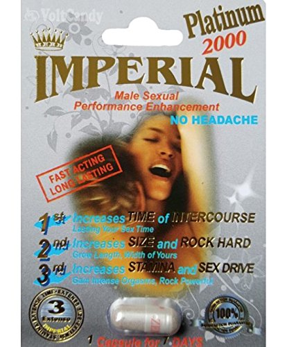 Imperial Platinum 2000mg Male Sexual Performance Enhancement Pill (3) Imperial Platinum 2000mg Male Sexual Performance Enhancement Pill (3)