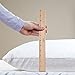 Classic Brands Embrace High-Quality Firm Ventilated Latex Foam Pillow with Velour Cover, Queen